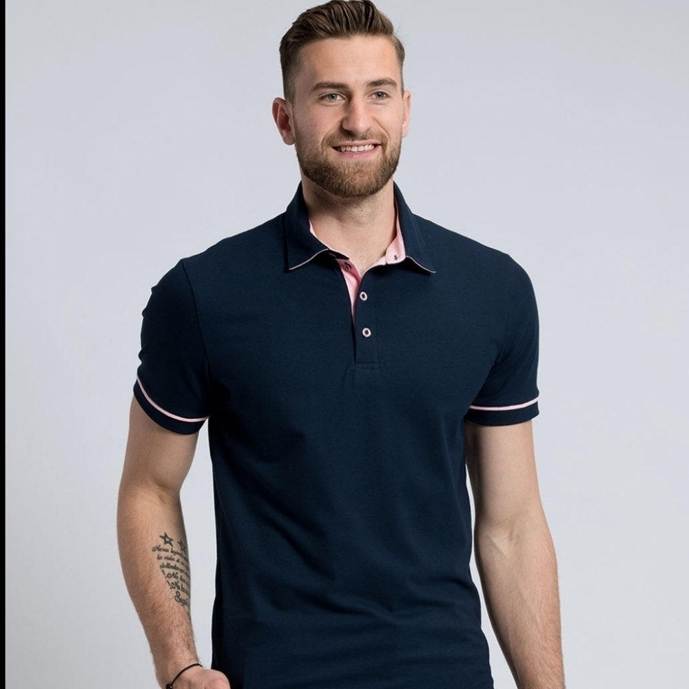 Mens Vintage 90s Polo Shirt